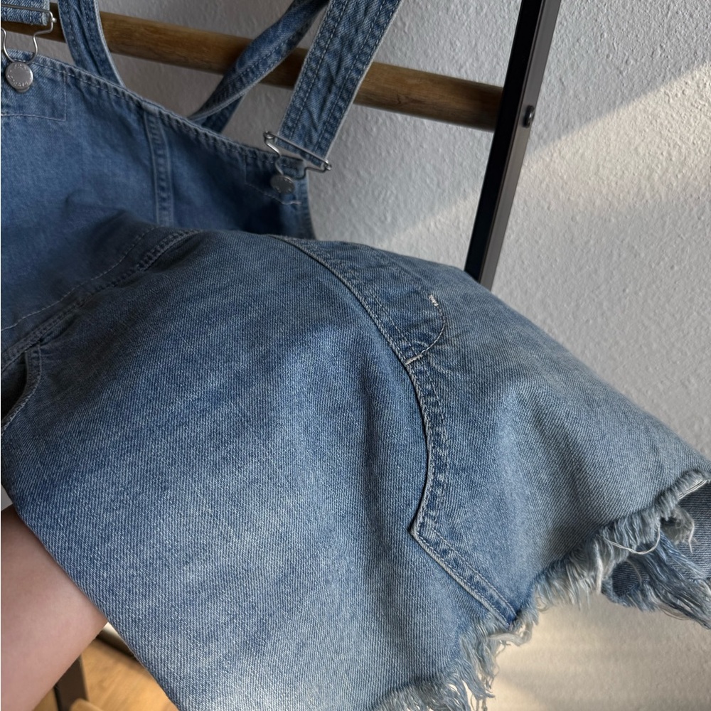 Free People Denim Overall Dress - Picture 4 of 5
